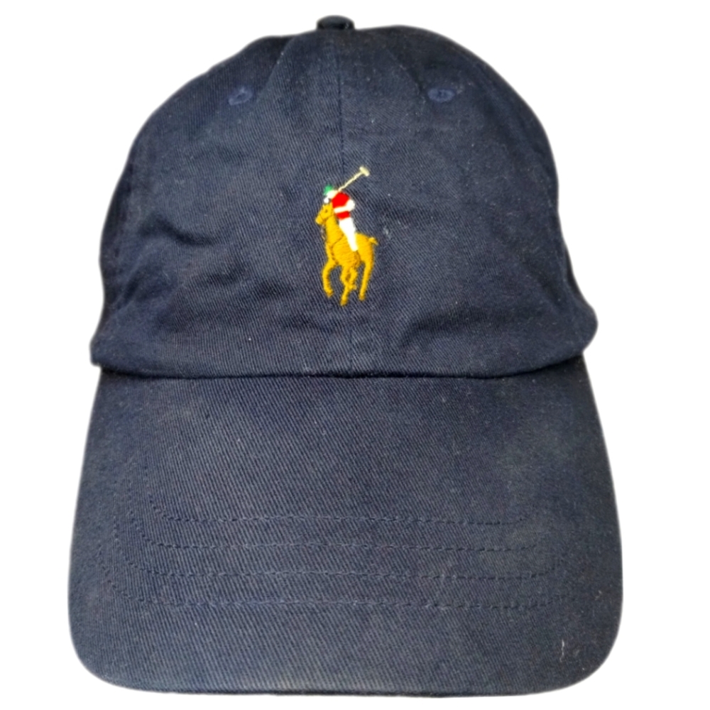 Blue polo hat